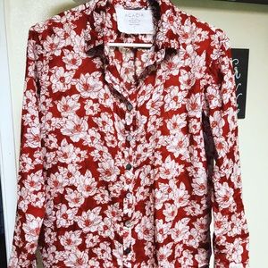 acacia swimwear Tops - Acacia Rust Magnolia Olinda Top ONLY sz P acacia swimwear Tops - Acacia Rust Magnolia Olinda Top ONLY sz P